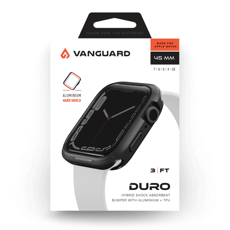Viva Madrid Vanguard Duro Case for Apple Watch 45mm - Gunmetal