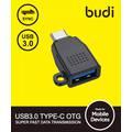 Budi USB 3.0 Type-C Super Fast Data Transmission - Black