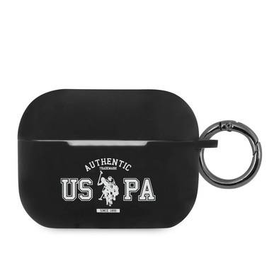 U.S.Polo Assn.Silicone Uspa Authentic Case for Airpods 3 - Black