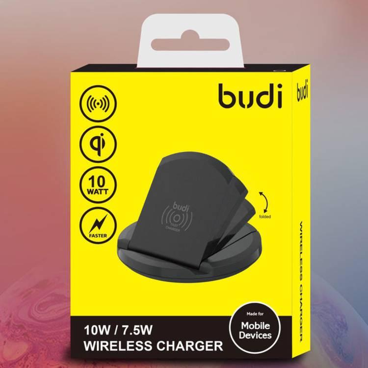 Budi Wireless Charger 10W / 7.5W - Black
