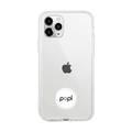 Popl Digital Business Card and Phone Accessory - NFC Tag That Instantly Shares Social Media, Contact Info, Music, Payment Platforms and More - Compatible with iOS and Android - White
