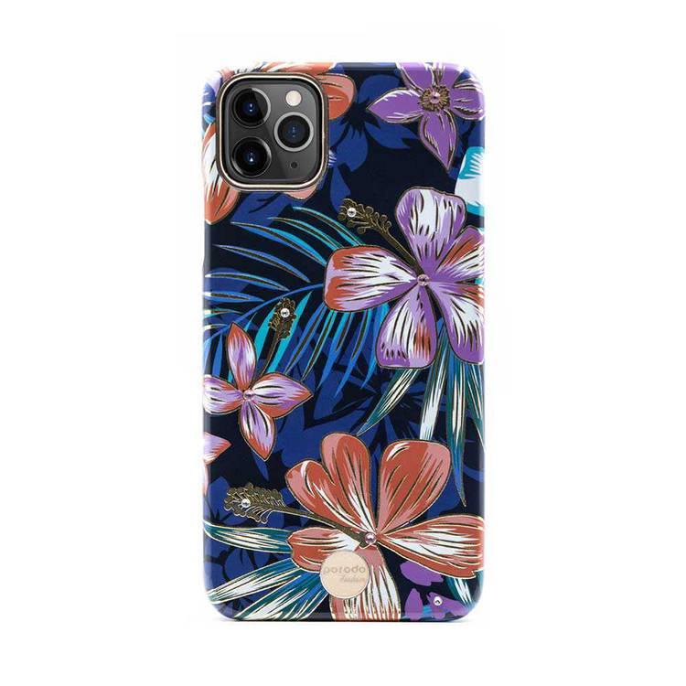 Porodo Fashion Flower Case for iPhone 11 Pro Max - Design 2