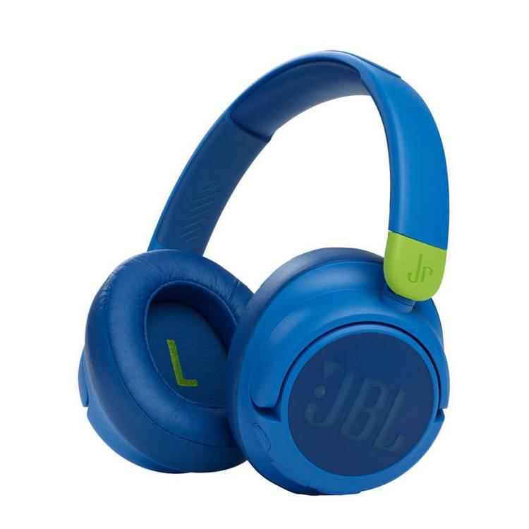 JBL JR460NC Wireless Over-Ear Noise Cancelling for Kids Headphones - Blue
