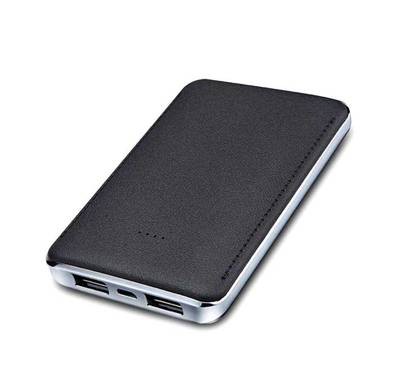Porodo Dual USB Executive Power Bank 5000mAh - Black - 10000 mAh