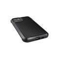 X-Doria Defense Lux Phone Case Compatible for iPhone 11 Pro (5.8") Suitable with Wireless Charging - Black Carbon
