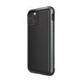 X-Doria Defense Lux Phone Case Compatible for iPhone 11 Pro Max (6.5") Suitable with Wireless Charging - Black Leather