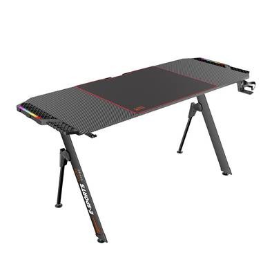 Porodo Gaming E-Sports RGB Desk - Black