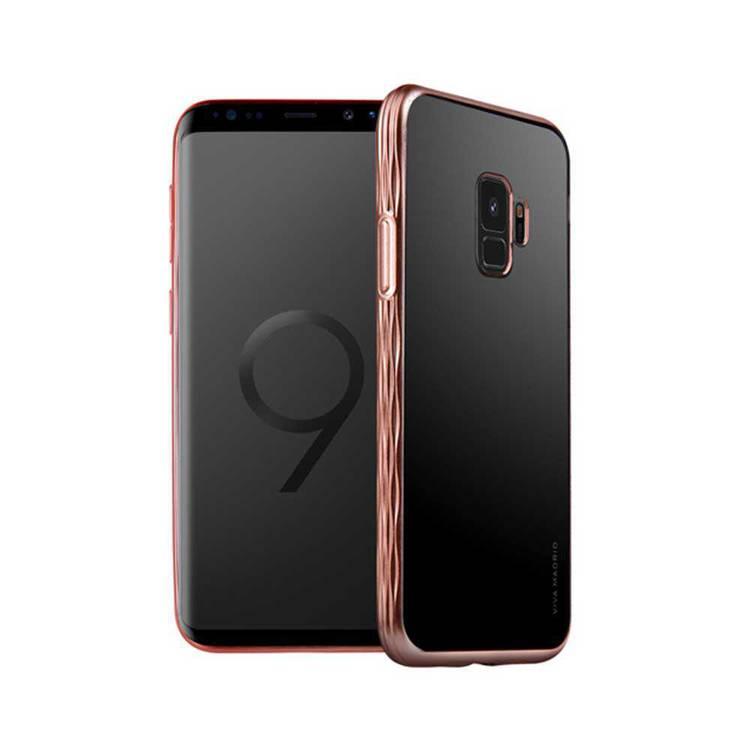 Viva Madrid Glosa Sheen Back Case for Samsung Galaxy S9 Plus - Rose Gold