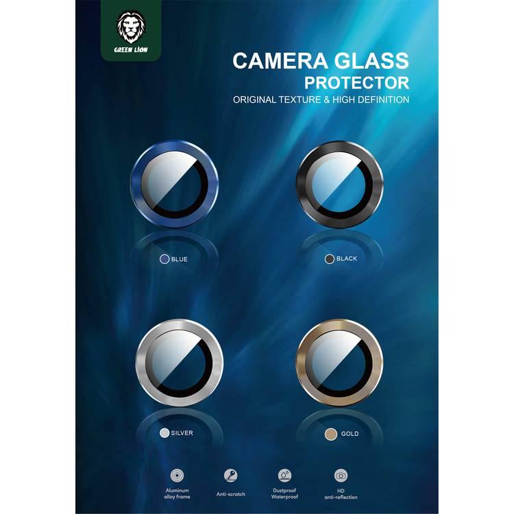Green Lion Anti-Glare Camera Glass Protector for iPhone 13 Pro / Pro Max - Gold