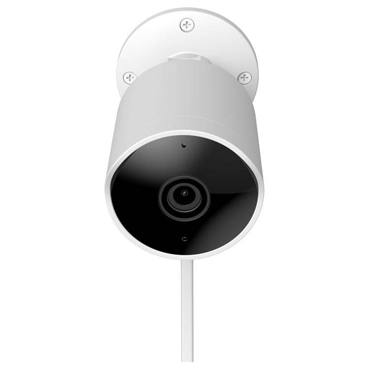 Kami H31 Smart Outdoor/Indoor Security Camera, AI-Powered 1080p with Human Detection, View 110 Degrees, Cloud Service Compatible with Amazon Alexa & Google Assistant White