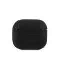 Mercedes-Benz Leather Case with Metal Logo for Airpods 3-black
