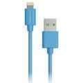 Powerology PVC Lightning Cable 1.2M, Fast Charging, Data Sync, Super Durable, Compatible with iPads, iPhones and Airpods/Airpods Pro (Blue)