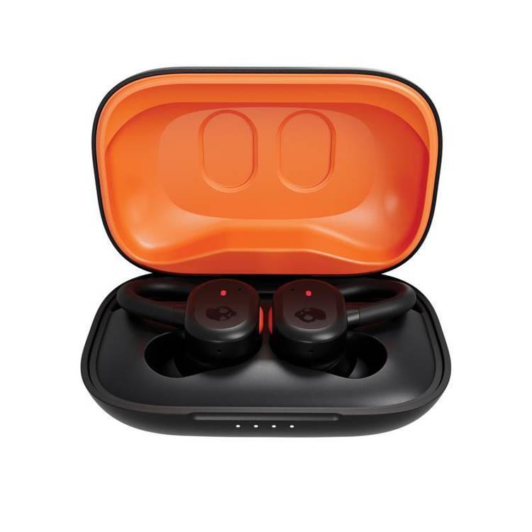 SkullCandy Push Active True Wireless in-Ear Headphones - Black /orange
