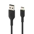 USB-A to USB-C Cable Belkin CAB008bt3MBK USB-A to USB-C Cable Silicone- Black