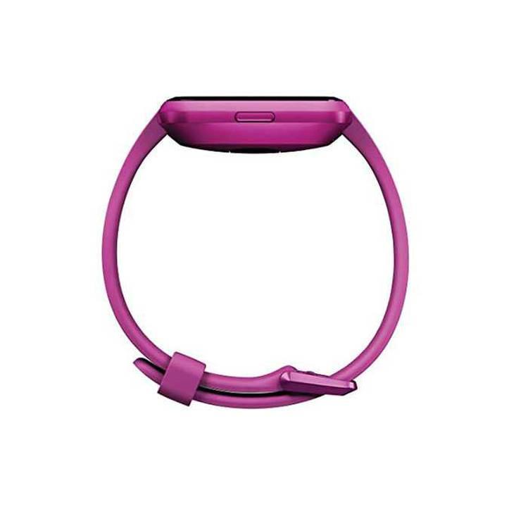 Fitbit FB415PMPM Versa Lite Edition Fitness Wristband with Heart Rate Tracker (FB415PMPM) - Mulberry/Mulberry