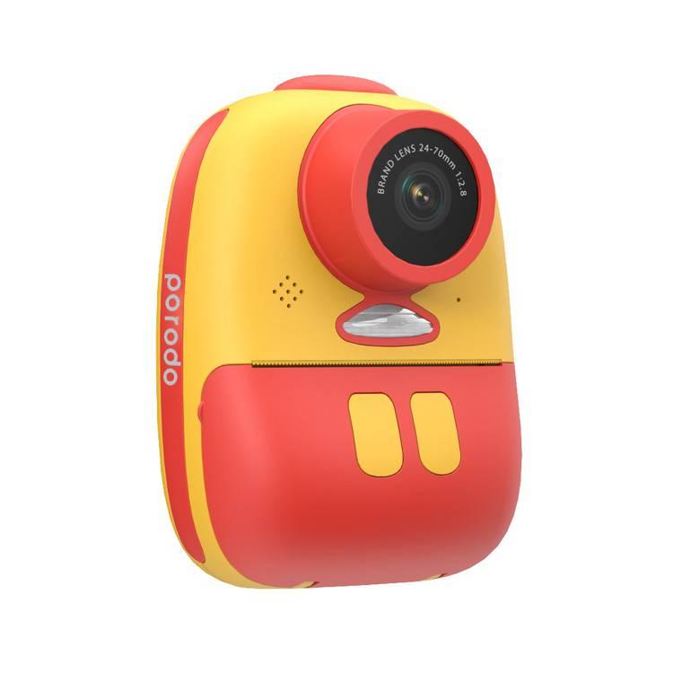 كاميرا الأطفال من بورودو PD-KDCAM-YL كاميرا اطفال قابلة للشحن 1080 بكسل - اصفر
