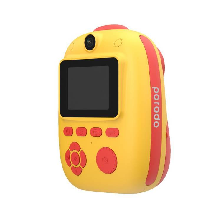 Kids Camera Porodo PD-KDCAM-YL Rechargeable Kids Camera 1080P - Yellow