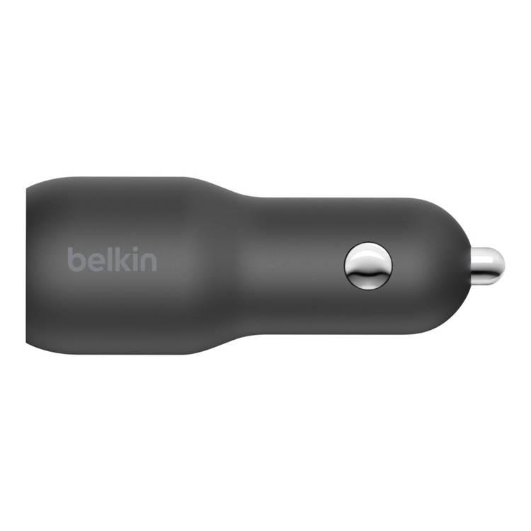 Car Charger Belkin CCB004BTBK Boost Charge USB-C + USB-A Car Charger - Black