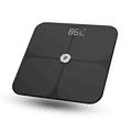 Weighing Scale Powerology Wi-Fi Body Weighing Scale Measuring Instruments - Black