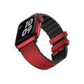 Viva Madrid Ventrux Leather Watch Strap for Apple Watch Band 42/44mm -Red