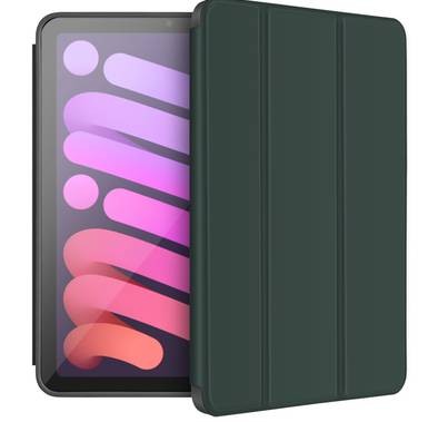 Green Lion Premium Leather iPad Cover Compatible for Apple iPad Mini 8.3" 2021 - Green