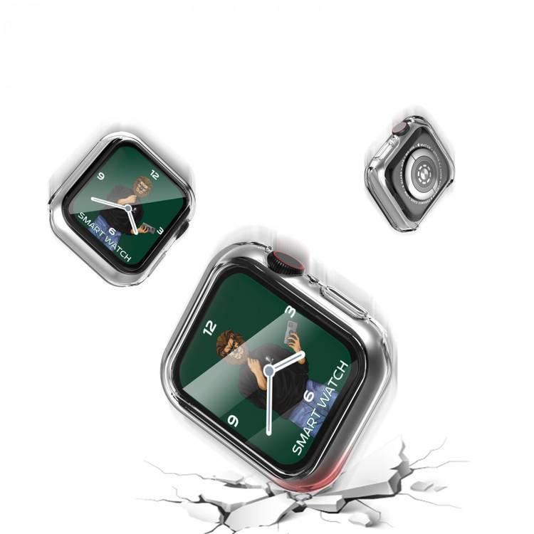 Green Lion Guard Plus PC Apple Watch Case for Apple Watch 45mm - Transparent