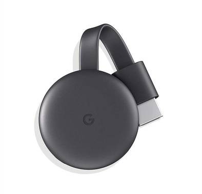 Google Chromecast 3rd Gen for Media Streaming 3pin - Black