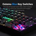 Redragon K551RGB Mechanical Gaming Keyboard with RGB Backlit | Full Numeric Keypad Wired Mechanical Keyboard