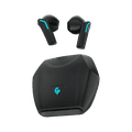 Porodo PDX415-BK Gaming True-Wireless Earbuds, 300mAh, 6H Play Time, waterproof IPX5 - Black