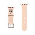 Karl Lagerfeld Strap Silicone Karl Head Logo For Apple Watch 38/40MM - Pink