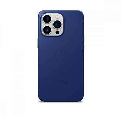 Comma Kevlar Series Phone Case Compatible for iPhone 13 Pro (6.1) Anti-Shock Protective Back Cover - Dark Blue