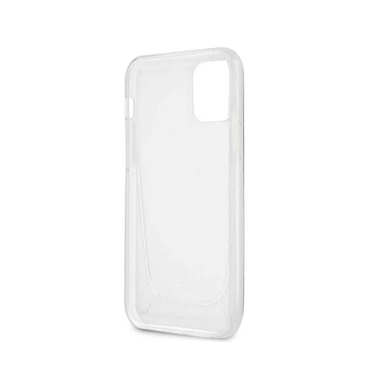 CG MOBILE Mercedes-Benz Transparent Phone Case Embossed 1 Compatible for iPhone 12 Mini (5.4) Officially Licensed - Clear
