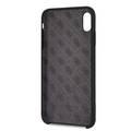 CG MOBILE Guess Silicone Phone Case Compatible for Apple iPhone Xs Max (6.5") Anti-Scratch Mobile Case Officially Licensed - Black