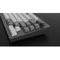 Keychron Q1 QMK Gateron Phantom Mechanical Keyboard with Knob, RGB, Blue Switch & Custom Hot-swappable | Ergonomic Design Gaming Keyboard - Space Gray