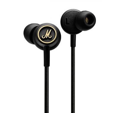 Marshall Mode EQ In-Ear Headphones With Iconic Logo - Black