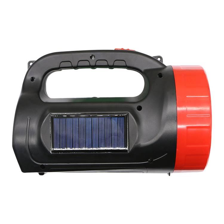 Porodo Rechargeable Solar Light Dual Lightning System - Black