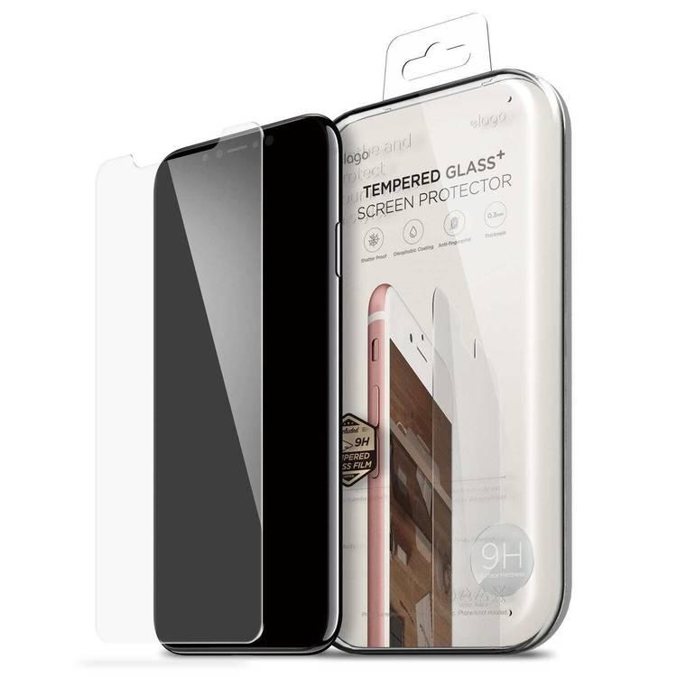 Elago Tempered Glass Screen Protector Compatible for iPhone X (5.8")