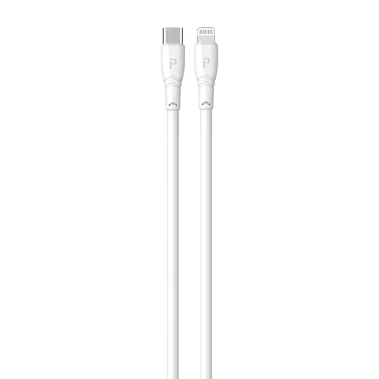 Pawa PVC 20W Data & Quick Charging USB-C to Lightning Cable 3m/9.8ft - White