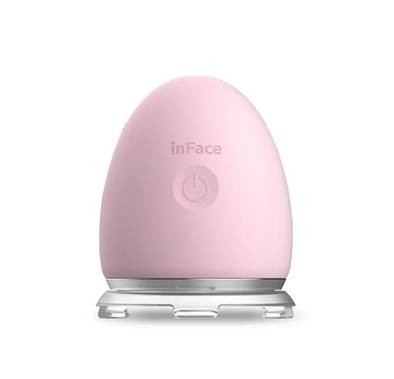 Xiaomi CF-03DPK InFace Skin Care Device Face Care Tool Tactile Vibrat Massager ION Wrinkle Remover Facial Mesotherapy for Makeup Remover Facial Device - Pink