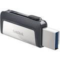 SanDisk - SDDDC2-128G-G46 128GB Ultra Dual Drive USB Type-C - USB-C, USB 3.1 - SDDDC2-128G-G46 - Gray