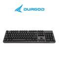 Durgod Taurus K320 TKL Wireless Mechanical Gaming Keyboard , Double Shot PBT NKRO, 87 Keys , USB Type C , compatibility with Mac & Windows, Brown Switch - Space Purple