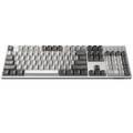 Durgod Taurus K310 Mechanical Gaming Keyboard - 104 Keys - Double Shot PBT - NKRO - USB Type C, compatibility with Mac & Windows, Red Switch - White