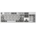 Durgod Taurus K310 Mechanical Gaming Keyboard - 104 Keys - Double Shot PBT - NKRO - USB Type C, compatibility with Mac & Windows, Red Switch - White