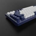 Keychron Q1 QMK Gateron G-PRO Switch Mechanical RGB Keyboard, Knob, Blue Switch and Costom Hot-swappable, Compatible with Mac & Windows - Navy Blue