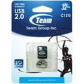 TeamGroup C12G Water Proof USB 2.0 Flash Drive 32gb - Black