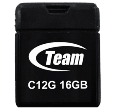 TeamGroup C12G Water Proof USB 2.0 Flash Drive 16gb - Black