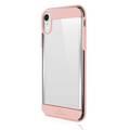 White Diamonds Innocence Back Case for iPhone Xr - Clear Rose Gold