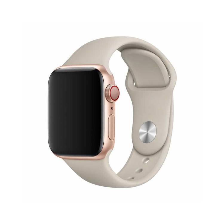 Devia Deluxe Series Sport Band for Apple Watch 4 44mm - Stone