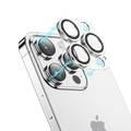 Green Lion Camera Lens Pro Aluminum Protector for iPhone 13 Pro/Pro Max, Scratch & Explosion-proof - Silver