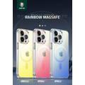 Green Lion Rainbow Magsafe for iPhone 13 Pro Max 6.7" , magnetic and metal suction , High transparent - Pink